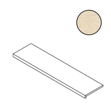 Ступень Atlas Concorde Italy Marvel Travertine Sand Vein Elemento L AGNQ 33x120 матовая