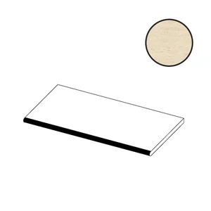 Ступень Atlas Concorde Italy Marvel Travertine Sand Vein Round AGLP 33x120 матовая