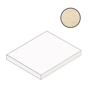 Ступень Atlas Concorde Italy Marvel Travertine Sand Vein Scalino Angolare Dx AF9W 33x33 матовая