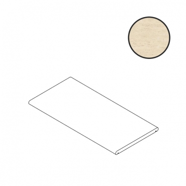Ступень Atlas Concorde Italy Marvel Travertine Sand Vein Top AGQE 30x120 матовая