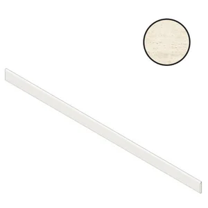 Бордюр Atlas Concorde Italy Marvel Travertine White Vein Battiscopa AF7B 7,2x120 матовый