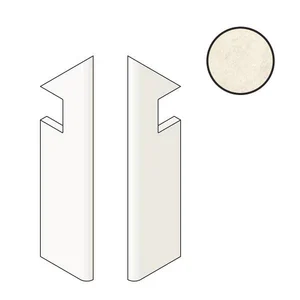 Спецэлемент Atlas Concorde Italy Marvel Travertine White Vein Battiscopa Sag.Dx AF7K 7,2x30 матовый