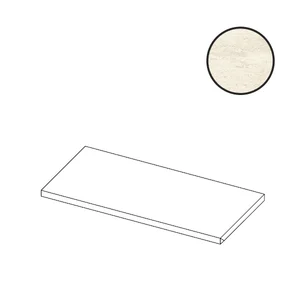 Ступень Atlas Concorde Italy Marvel Travertine White Vein Costa Design AGLL 33x120 матовая