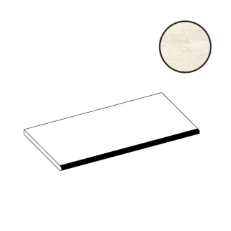 Marvel Travertine White Vein Round Angolare DX AGNE