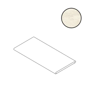 Ступень Atlas Concorde Italy Marvel Travertine White Vein Top AGQD 30x120 матовая