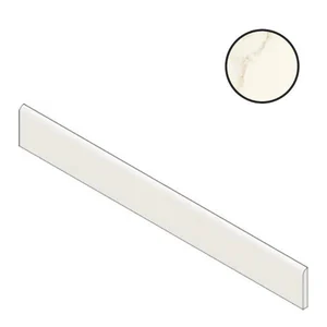 Бордюр Atlas Concorde Italy Marvel X Calacatta Apuano Battiscopa Dig. Silk AGGD 7,2x150 сатинированный