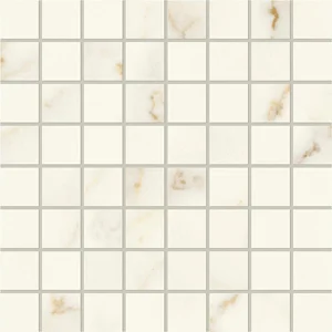 Мозаика Atlas Concorde Italy Marvel X Calacatta Apuano Mosaico Matt AF9B 30x30 матовая