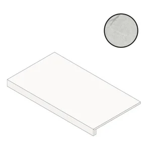 Ступень Atlas Concorde Italy Marvel X Grey Cloud Scalino 60 Lappato AGH0 33x60 лаппатированная