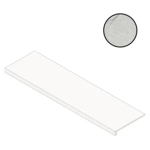 Ступень Atlas Concorde Italy Marvel X Grey Cloud Scalino Lappato AGIG 33x120 лаппатированная