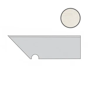 Спецэлемент Atlas Concorde Italy Marvel Champagne Battiscopa Sag.SX ASNK 7,2x30 матовый
