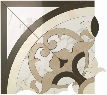 Панно Atlas Concorde Italy Marvel Elegance Angolo Warm AVW4 60x60 лаппатированное