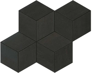 Мозаика Atlas Concorde Italy Mek Dark Mosaico Esagono AMKI 30x35 матовая