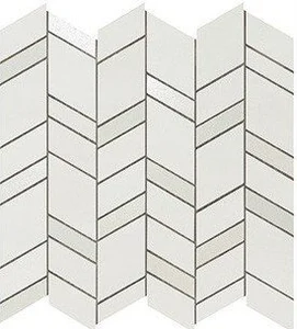 Мозаика Atlas Concorde Italy Mek Light Mosaico Chevron Wall 9MCH 30,5x30,5 матовая