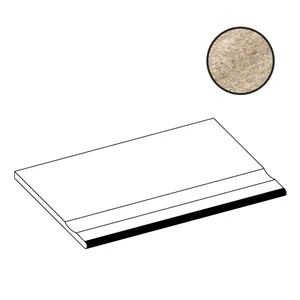 Ступень Atlas Concorde Italy Norde Oro Bordo Piscina Angolare Sx A5XF 30x60 матовая
