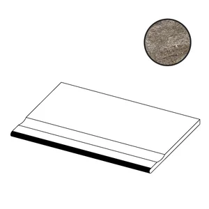 Ступень Atlas Concorde Italy Norde Piombo Bordo Piscina A5W9 30x60 матовая
