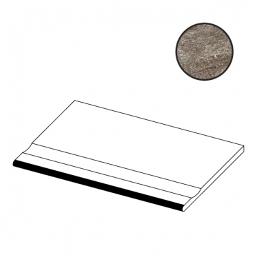 Ступень Atlas Concorde Italy Norde Piombo Bordo Piscina Angolare Dx A5XD 30x60 матовая