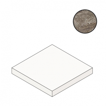 Ступень Atlas Concorde Italy Norde Piombo Round Angolare A5VT 60x60 матовая