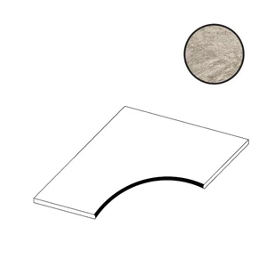 Спецэлемент Atlas Concorde Italy Norde Platino Curve A5VG 60x60 матовый