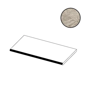 Ступень Atlas Concorde Italy Norde Platino Round Angolare SX A5V4 30x60 матовая
