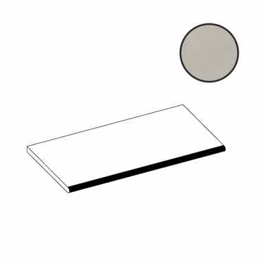 Ступень Atlas Concorde Italy Prism Cloud Round Angolare SX A52H 33x120 матовая