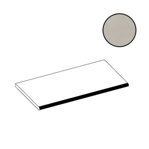 Ступень Atlas Concorde Italy Prism Cloud Round Angolare SX A52H 33x120 матовая