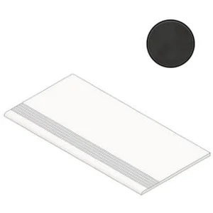 Ступень Atlas Concorde Italy Prism Graphite Gradino Silk A5S0 30x60 сатинированная