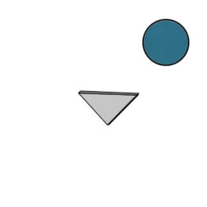 Спецэлемент Atlas Concorde Italy Prism Midnight Corner A.E. A41A 1,4x1,4 матовый