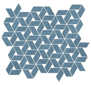 Мозаика Atlas Concorde Italy Raw Blue Twist 9RTB 31x35,8 матовая