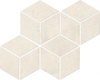Raw White Mosaico Esagono A0Z9