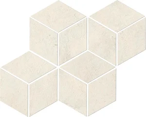 Мозаика Atlas Concorde Italy Raw White Mosaico Esagono A0Z9 30,5x35,2 матовая