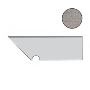 Спецэлемент Atlas Concorde Italy Room Grey Battiscopa Sag. SX ATB2 7,2x30 матовый
