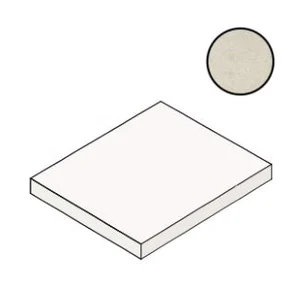 Ступень Atlas Concorde Italy Seastone White Scalino Angolare 8S0Q 33x33 матовая