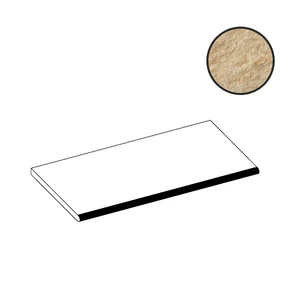 Ступень Atlas Concorde Italy Trust Gold Round Angolare SX AEVI 30x60 матовая