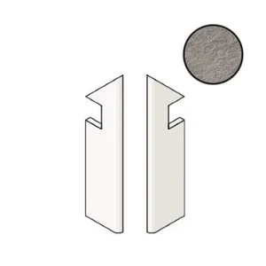 Бордюр Atlas Concorde Italy Trust Silver Battiscopa Sag Sx AEAQ 7,5x30 матовый