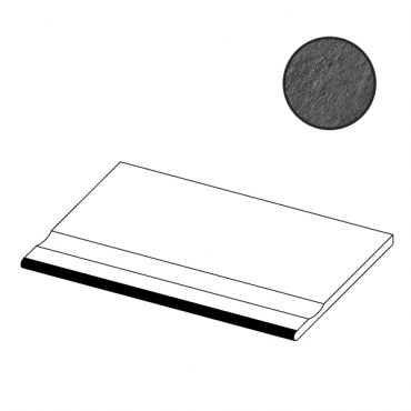 Ступень Atlas Concorde Italy Trust Titanium Bordo Piscina Angolare Dx AEX4 30x60 матовая