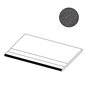 Ступень Atlas Concorde Italy Trust Titanium Bordo Piscina Angolare Dx AEX4 30x60 матовая