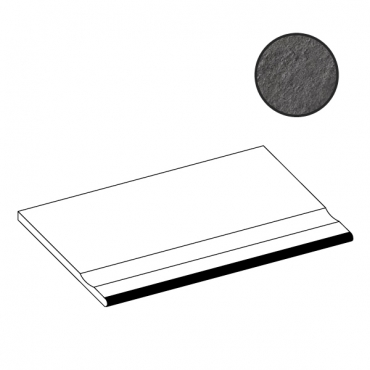 Ступень Atlas Concorde Italy Trust Titanium Bordo Piscina Angolare Sx AEYC 30x60 матовая