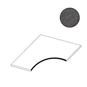 Спецэлемент Atlas Concorde Italy Trust Titanium Curve ATYR 60x60 матовый