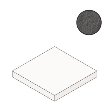 Ступень Atlas Concorde Italy Trust Titanium Round Angolare AEUH 60x60 матовая