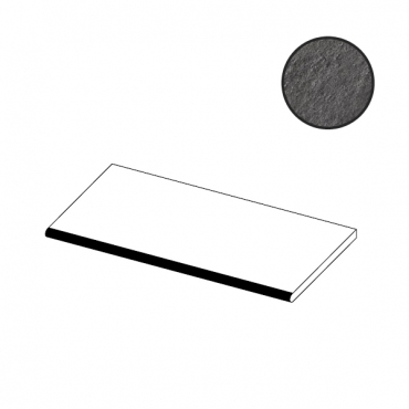 Ступень Atlas Concorde Italy Trust Titanium Round Angolare DX ATXZ 33x120 матовая