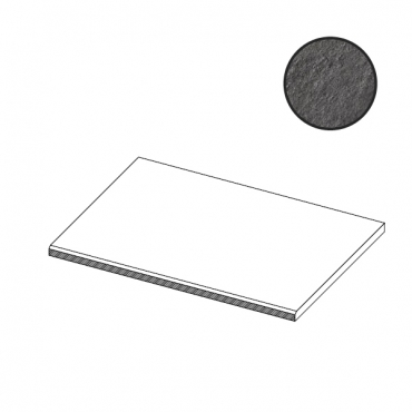 Ступень Atlas Concorde Italy Trust Titanium Smussato ATYU 30x60 матовая