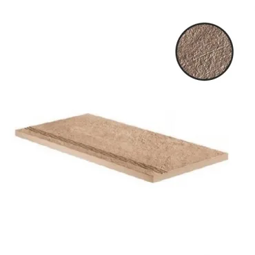 Спецэлемент Atlas Concorde Russia Cliff Beige Gradino Lineare 620040000047 30x60 структурированный