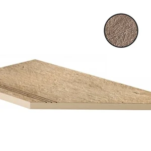 Спецэлемент Atlas Concorde Russia Cliff Beige Gradino Lineare Angolo Dx 620040000050 30x60 структурированный