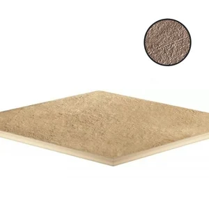 Спецэлемент Atlas Concorde Russia Cliff Beige Round Angolare 620090000868 60x60 структурированный