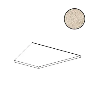 Спецэлемент Atlas Concorde Russia Cliff Bianco Round Angolo Esterno Dx 620090000839 30x60 структурированный