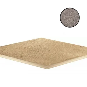 Спецэлемент Atlas Concorde Russia Cliff Grigio Round Angolare 620090000870 60x60 структурированный