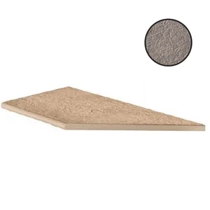 Спецэлемент Atlas Concorde Russia Cliff Grigio Round Angolo Dx 620090000306 30x60 структурированный