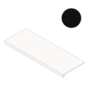 Ступень Atlas Concorde Russia Empire Calacatta Black Scalino Frontale 80 33x80 матовая