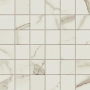 Мозаика Atlas Concorde Russia Empire Calacatta Diamond Mosaic Lap 30x30 лаппатированная