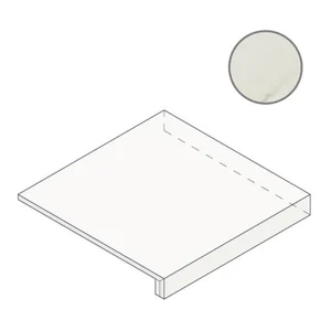 Ступень Atlas Concorde Russia Empire Calacatta Diamond Scalino Angolare 80 Dx 33x80 матовая